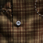 White Stitch (Brown Pattern) Flannel